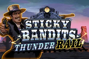 Playtech : Sticky Bandits Thunder Rail - RIVAL168