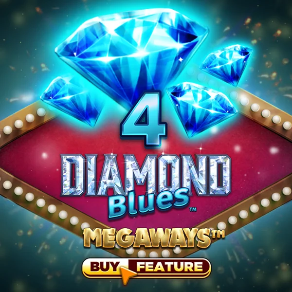 Microgaming : 4 Diamond Blues&trade; - Megaways&trade; - RIVAL168