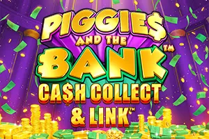 Playtech : Piggies and the Bank: Cash Collect & Link - RIVAL168