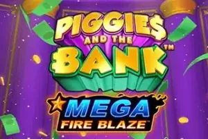 Playtech : Mega Fire Blaze: Piggies and the Bank - RIVAL168