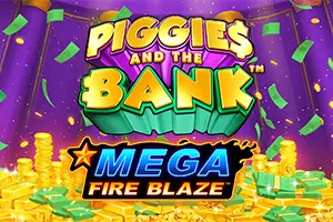 Playtech : Mega Fire Blaze: Piggies and the Bank™ PPJP - RIVAL168