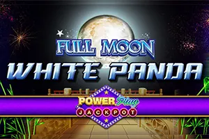 Playtech : Full Moon: White Panda PowerPlay Jackpot - RIVAL168