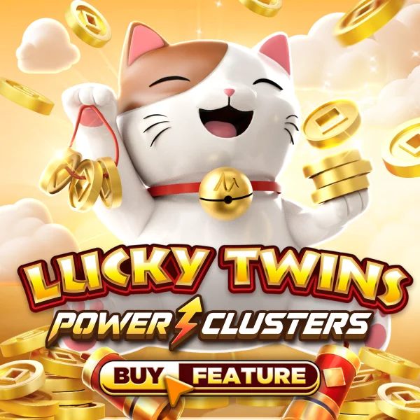 Microgaming : Lucky Twins PowerClusters - RIVAL168