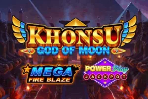 Playtech : Mega Fire Blaze: Khonsu God of Moon PowerPlay Jackpot - RIVAL168