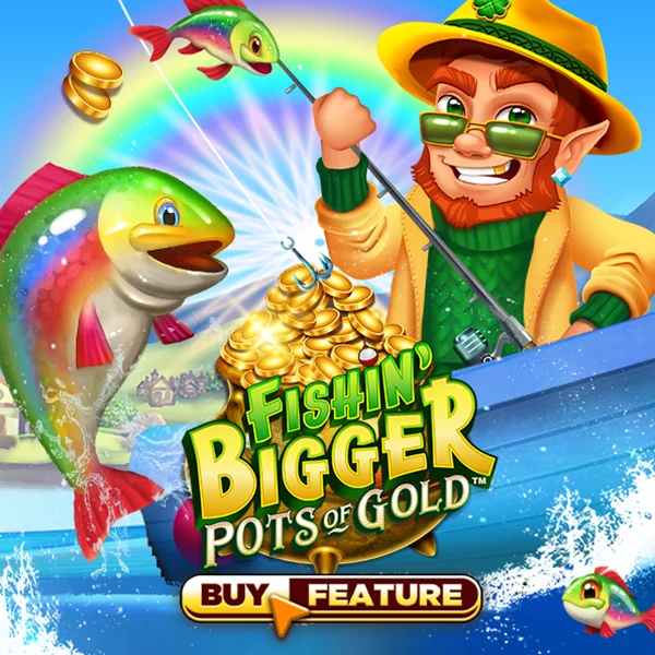 Microgaming : Fishin Bigger Pots of Gold - RIVAL168
